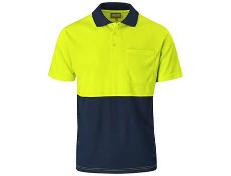 Altitude Inspector Two-Tone Hi-Viz Golf Shirt - Image 7