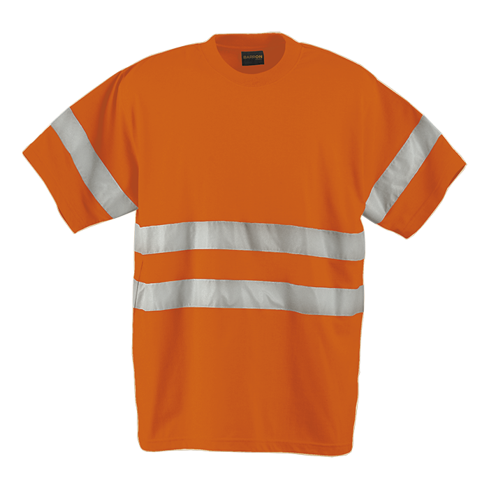 150g Poly Cotton Safety T-Shirt with tape - Image 4