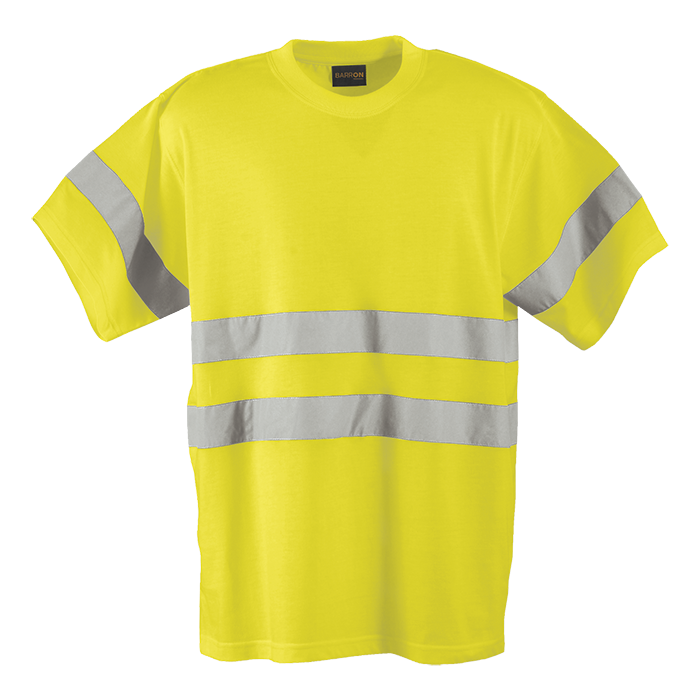 150g Poly Cotton Safety T-Shirt with tape - Image 5