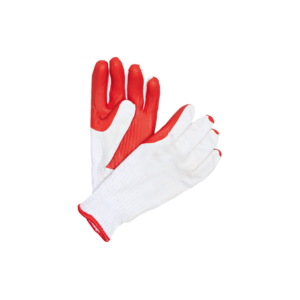 JAVLIN CRAYFISH GLOVES - ORANGE RUBBER COATED GLOVES PREMIUM QUALITY 140G