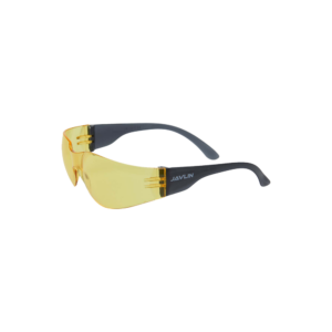 JAVLIN SPORTY SCRATCH RESISTANT SPECTACLES AMBER LENS