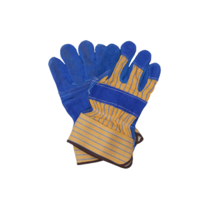 JAVLIN CHROME LEATHER CANDY STRIPE HEAVYWEIGHT LEATHERS SUPERIOR QUALITY  BLUE