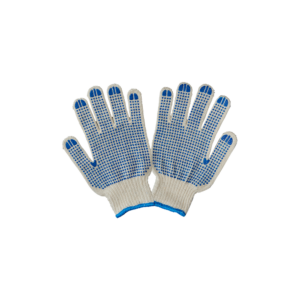 JAVLIN REVERSIBLE POLKA DOT GLOVES , DOTTED BOTH SIDES