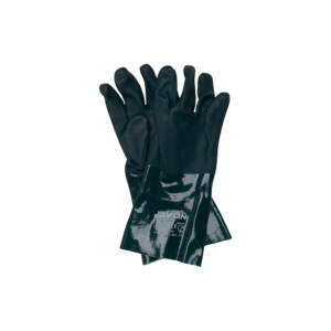 JAVLIN GREEN DOUBLE DIP PVC SANDY FINISH ELBOW LENGTH - SUPERIOR QUALITY
