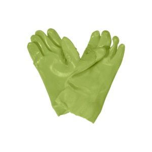 JAVLIN PVC MEDIUM WEIGHT REINFORCED GLOVE SAFETY CUFF 27CM
