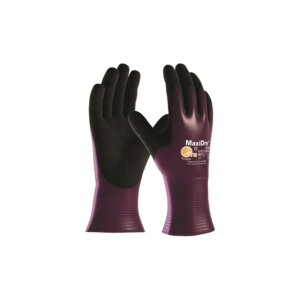 JAVLIN MAXIDRY OPEN CUFF FULLY COATED GP OIL RESISTANT GLOVES REF 56-426